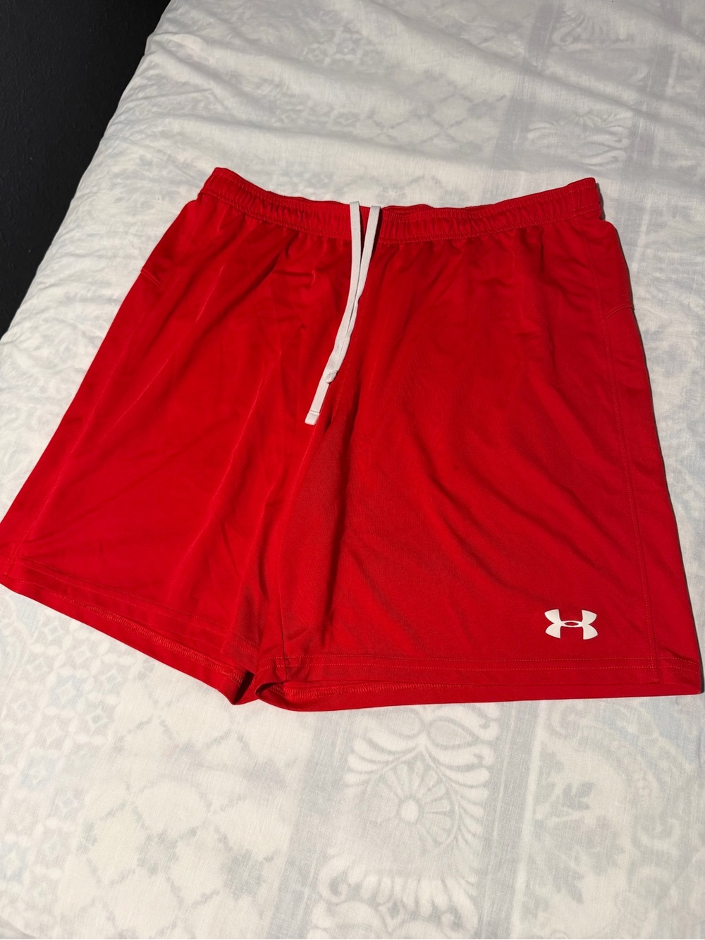 Under Armour Men’s Red Athletic Performance Shorts